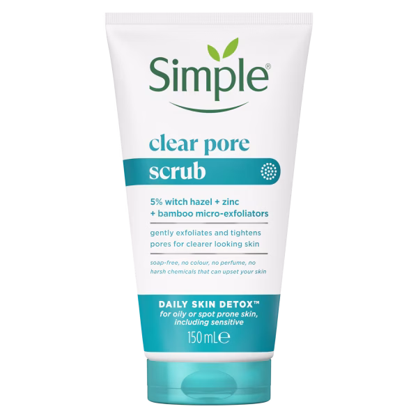 Simple Clear Pore Scrub-- PACKAGING MAY VARY - Image 2