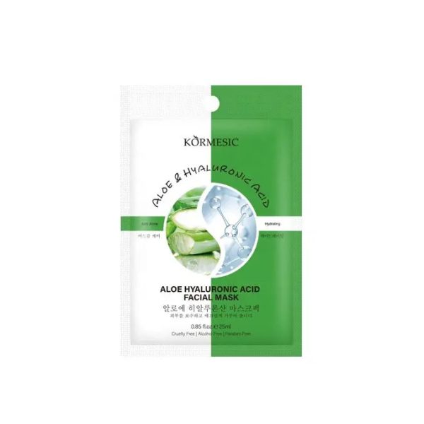 Kormesic Aloe & Hyaluronic Acid Facial Mask