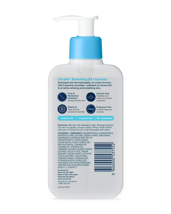 CeraVe Renewing SA Cleanser - Image 2