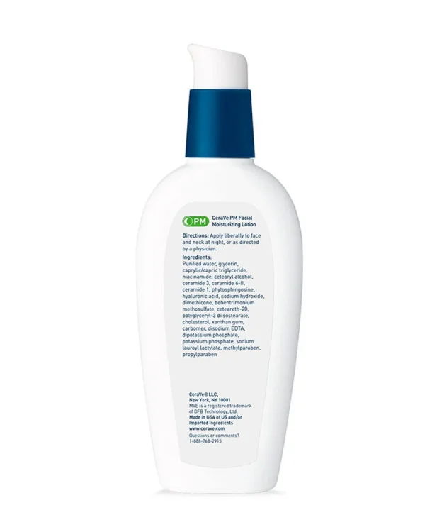 CeraVe PM Facial Moisturizing Lotion - Image 3