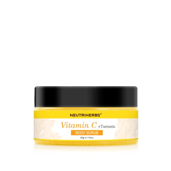 Neutriherbs Vitamin C Turmeric Exfoliating Glow Body Scrub