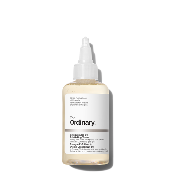 The Ordinary Glycolic Acid 7% Exfoliating Toner-240ml(Packaging may vary)
