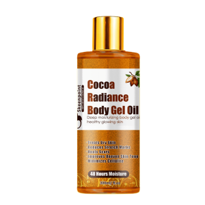Skeenpoint Cocoa Radiance Body Gel Oil – Deep Moisturizing Glow Formula