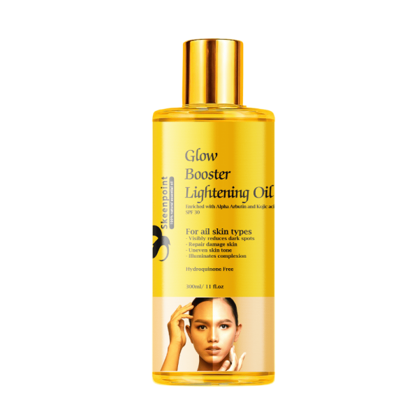 Skeenpoint Glow Booster Lightening Oil – Alpha Arbutin & Kojic Acid SPF 30 | Brighten, Repair & Protect
