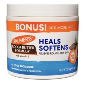 PALMER'S Cocoa Butter Heals & Softens Vitamin E cream, 270g